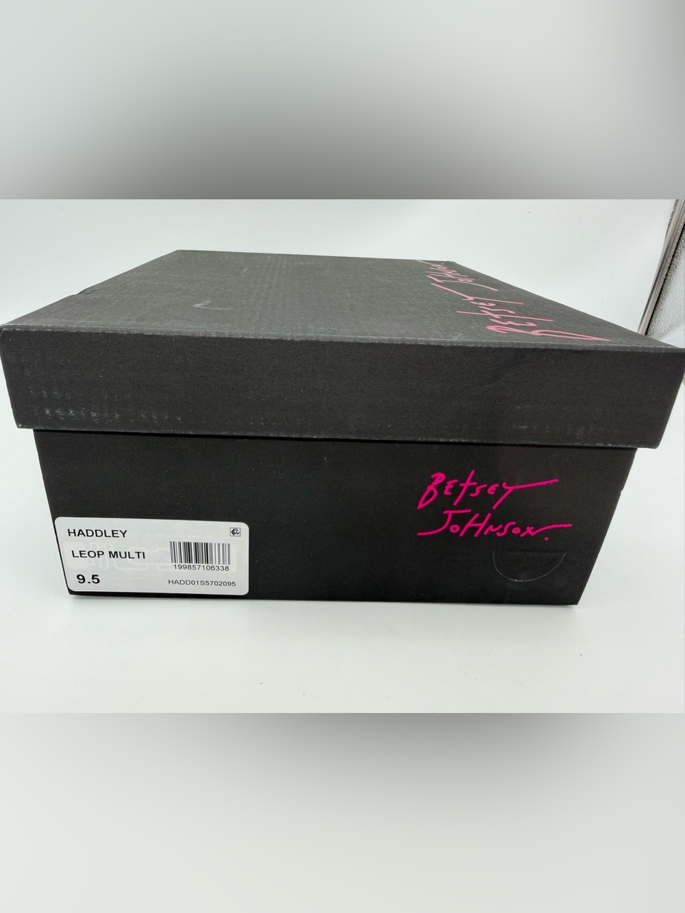 NIB Betsey Johnson Haddley Floral Rhinestone Block Heels Leopard Rose Sandals 9. - Picture 7 of 7